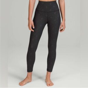 Lululemon Align High-Rise Black Yogo Emboss 25” - rare special edition leggings